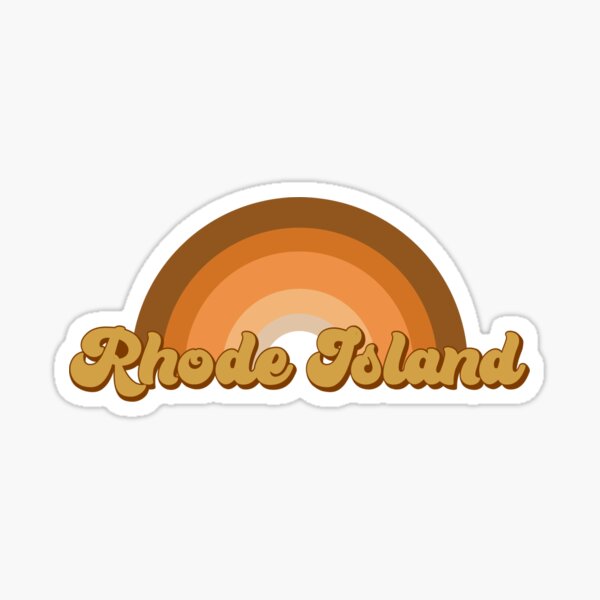 Item preview, Rhode Island Retro Arches (Yellow) designed and sold by East Coast Apparel.
