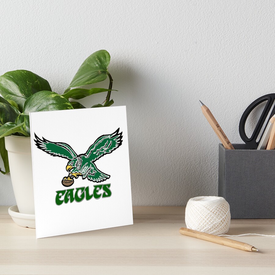 Philadelphia vintage eagles logo | Photographic Print