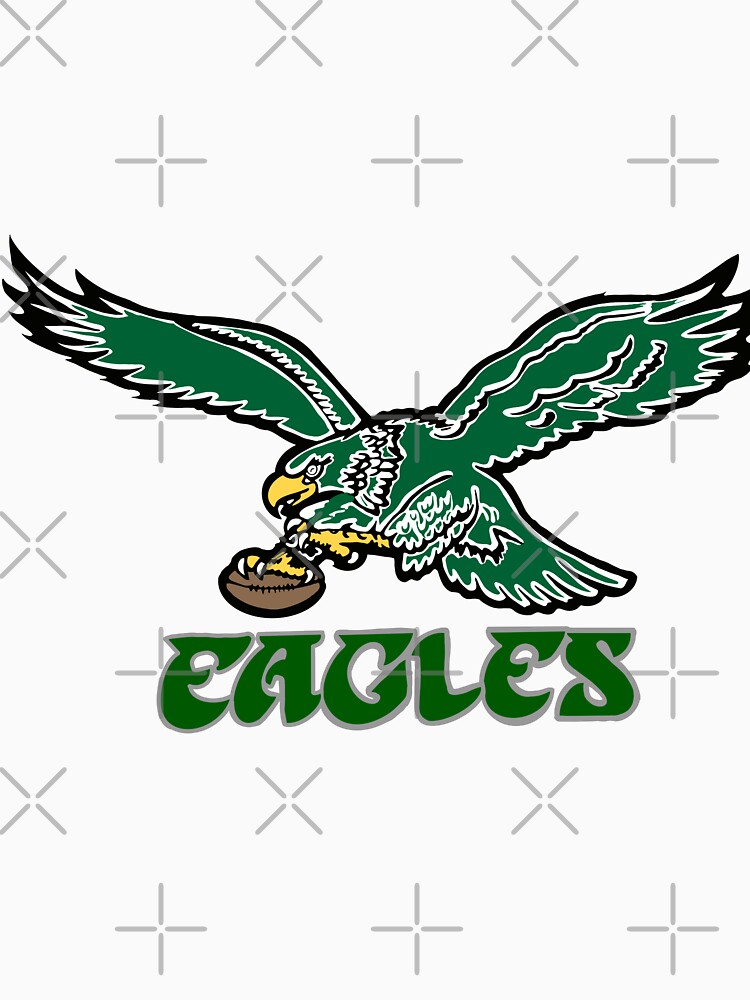 Vintage Eagles Old School Logo Tee