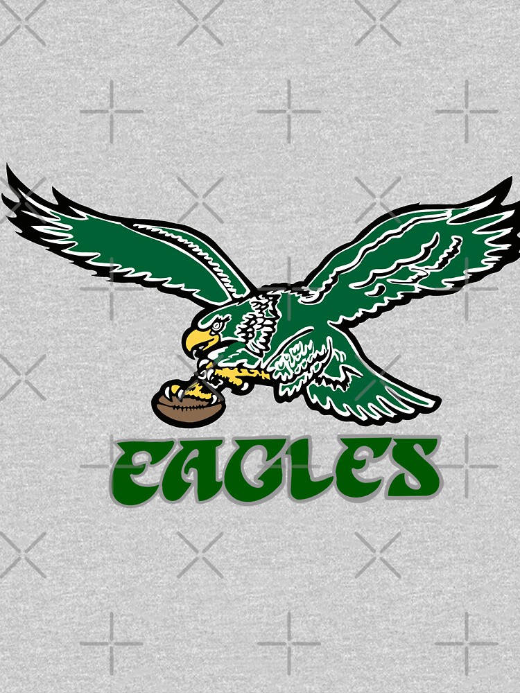 *90's* Vintage LOGO ATHLETIC Philadelphia EAGLES #1 DAD Shirt Men L  football nfl