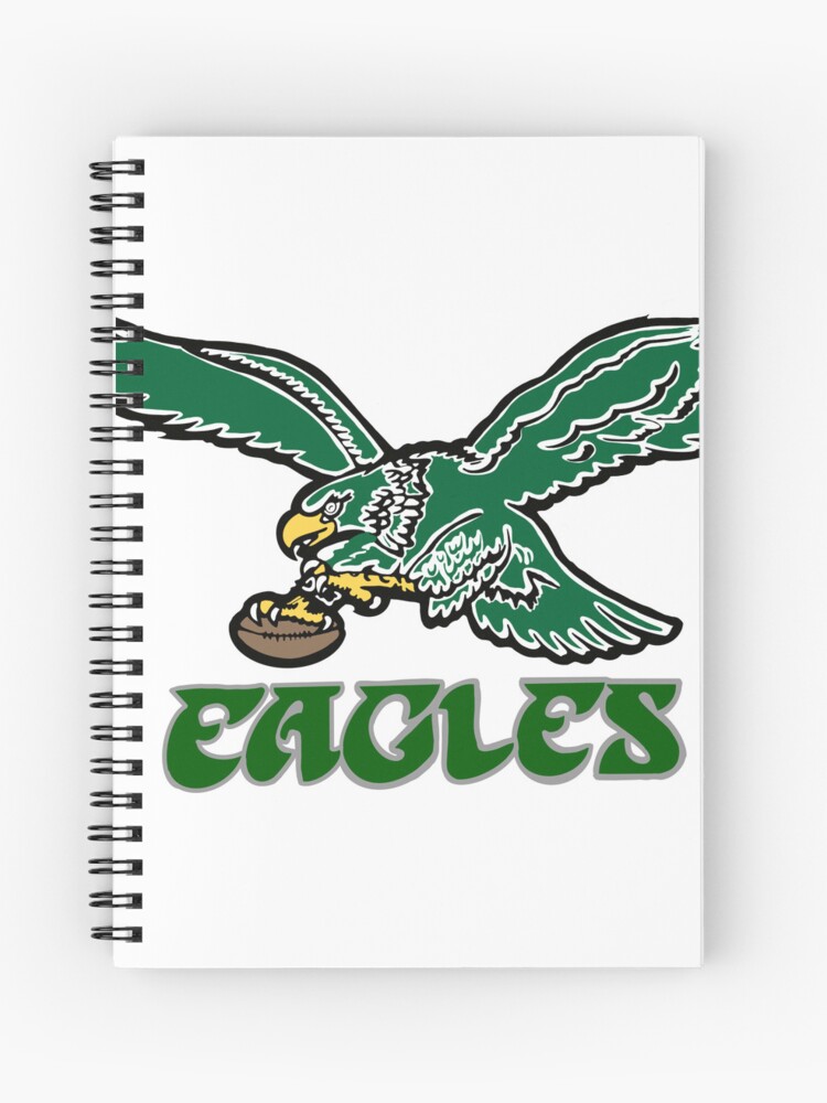 Philadelphia vintage eagles logo | Spiral Notebook