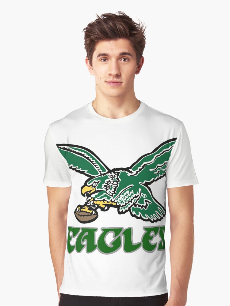 Philadelphia Eagles Vintage Styles Print Soft Style Shirt