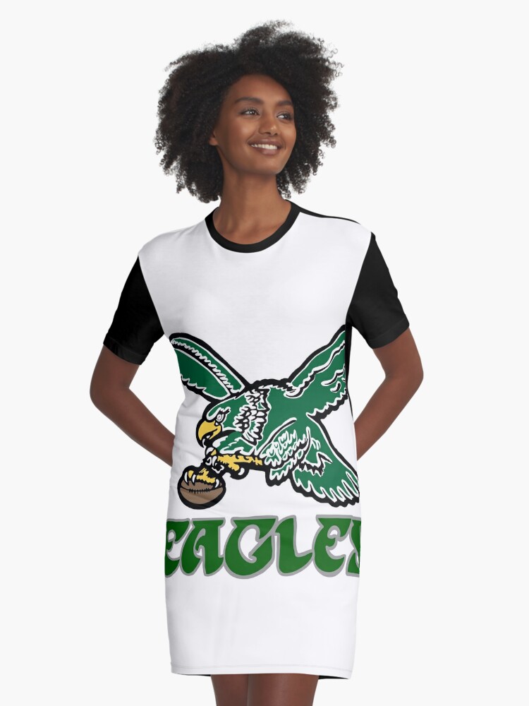 Philadelphia vintage eagles logo Graphic T-Shirt Dress for Sale