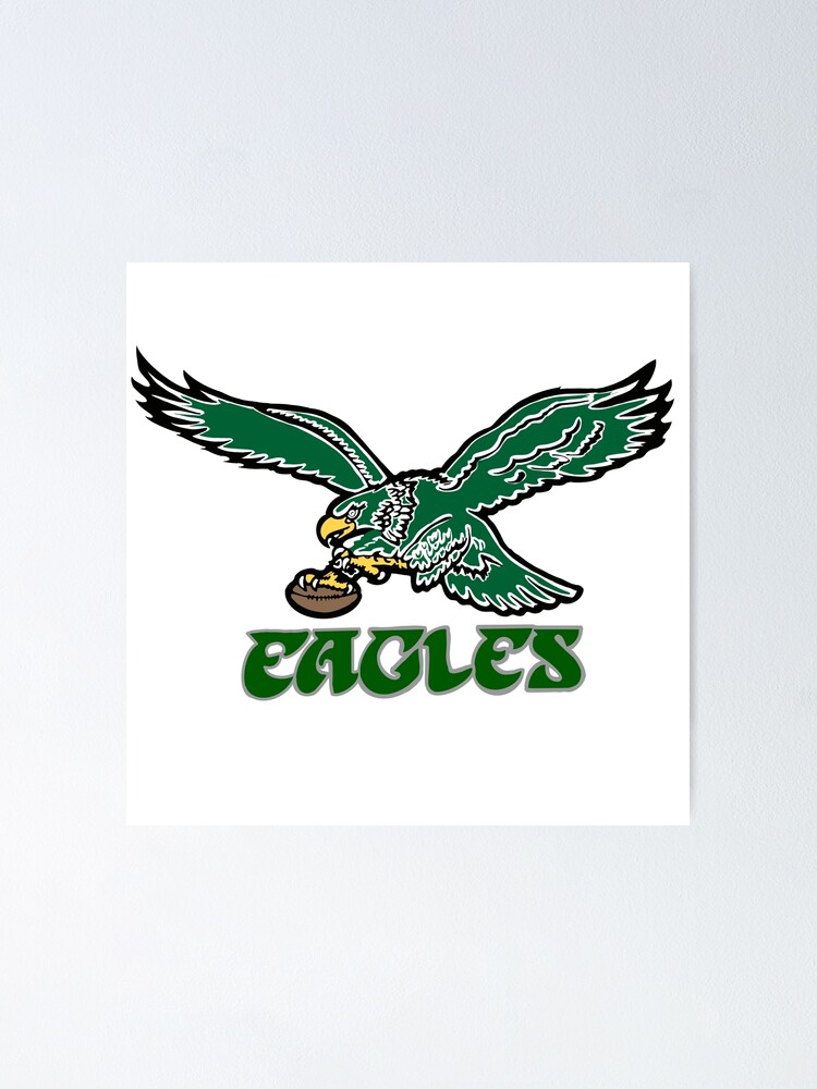 Philadelphia vintage eagles logo Poster for Sale by minimalistmco