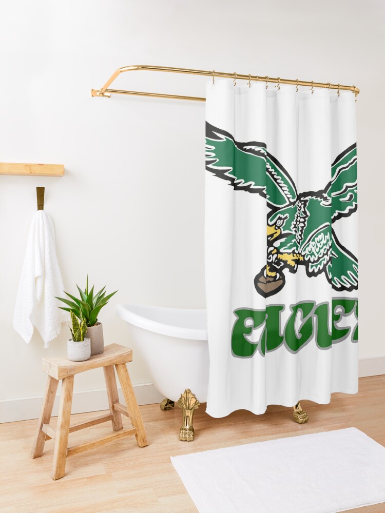 Philadelphia Eagles helmet Shower Curtain for Sale by