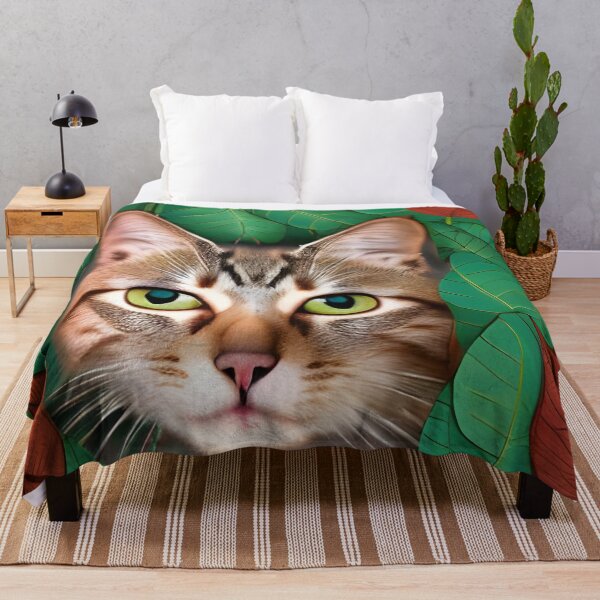 Item preview, Cat In Leaves designed and sold by gramizzia.