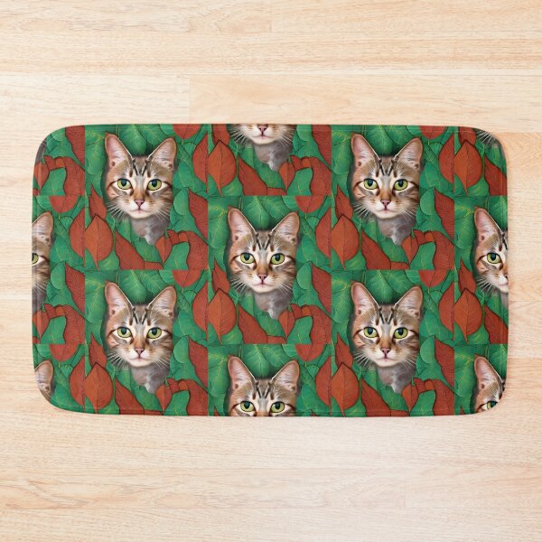 Item preview, Cat In Leaves designed and sold by gramizzia.