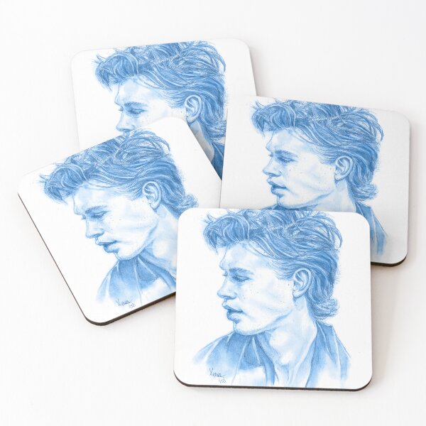 Item preview, Austin Butler Portrait in Blue designed and sold by kparr-creative.