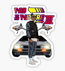Fabolous Back To The Future III Sticker