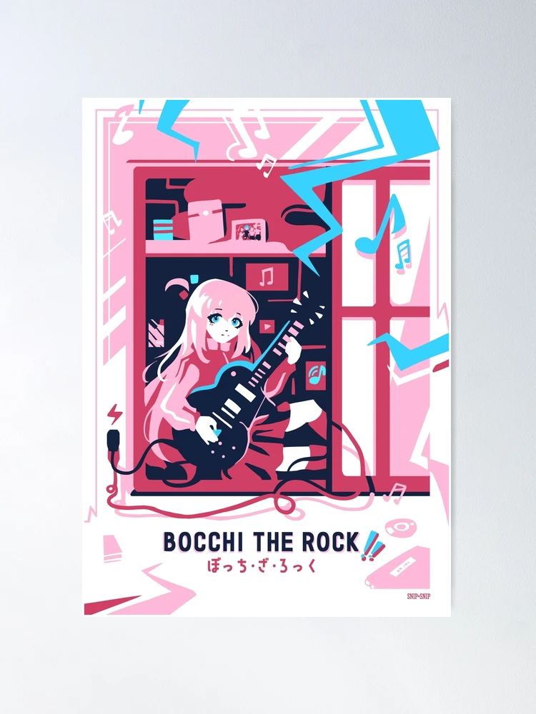 Bocchi - Bocchi the Rock! *90s graphic design* Poster for Sale by