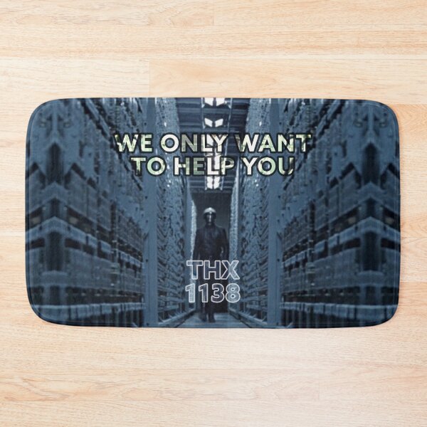 Item preview, Classic Sci Fi - THX 1138 We Only Want To Help designed and sold by Fanarchist.