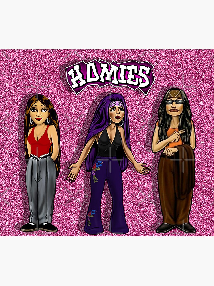 Girl Little Homies Figures 1- RARE Lil Homies Series Whisper Girl