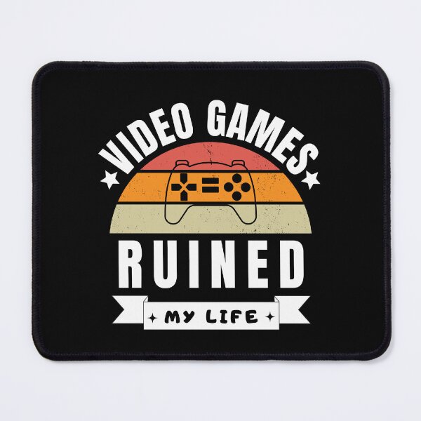 Item preview, Video games ruined my life designed and sold by SAABDERRAHIM.