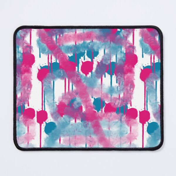 Item preview, Pink & Blue Paint drips designed and sold by Amanda Gremban.