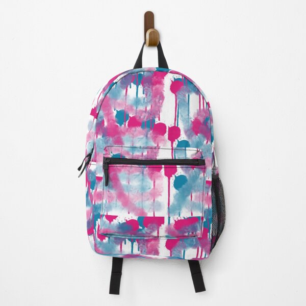 Item preview, Pink & Blue Paint drips designed and sold by Amanda Gremban.