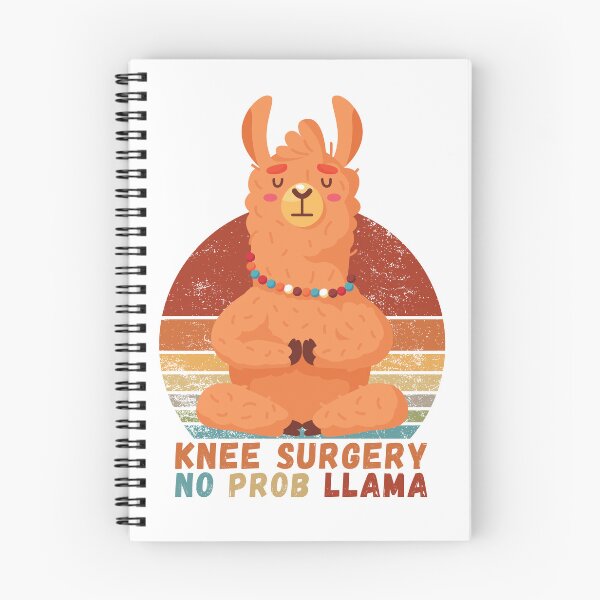 Item preview, Knee Surgery No Probllama designed and sold by Nicet-shirt1.