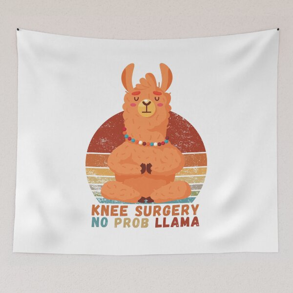Item preview, Knee Surgery No Probllama designed and sold by Nicet-shirt1.