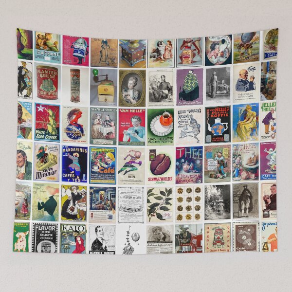 Item preview, Vintage Coffee Drawings and illustrations, Landscape, poster  designed and sold by Michael Dietrich.