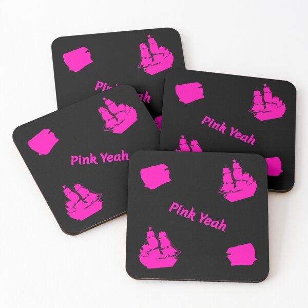 Artikelvorschau, Piratenschiff und Schatzmuster - Pink Yeah entworfen und verkauft von Pink  Yeah.