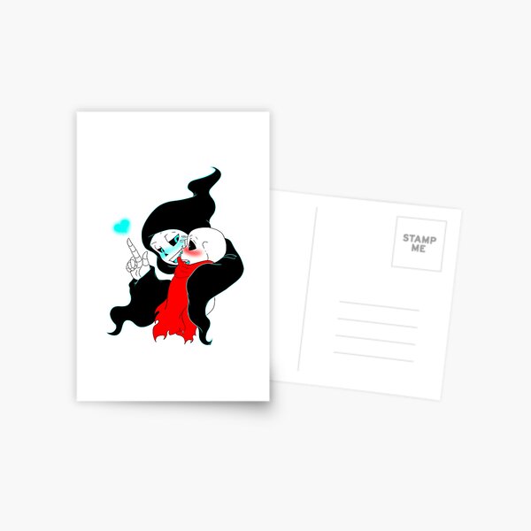 reaper sans  Postcard for Sale by alam1212