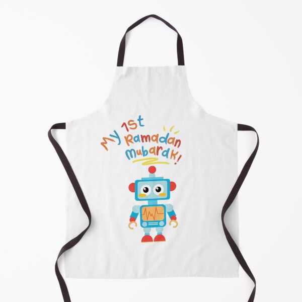Item preview, My First Ramadan Mubarak Robot designed and sold by nadiahaq.