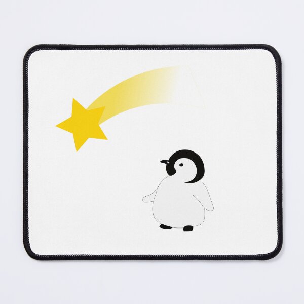 Item preview, Penguin looking at a star designed and sold by LostSmilee.