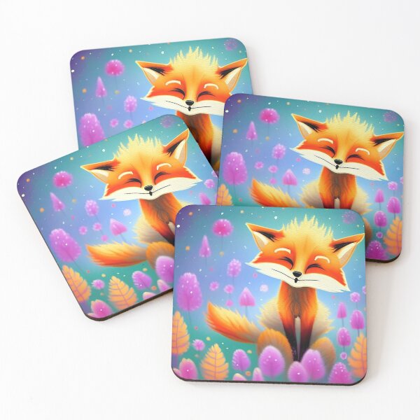 Item preview, Happy Red Fox designed and sold by ArtistsQuest.