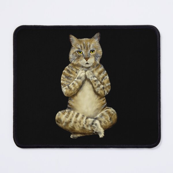 Item preview, MEDITATING YOGA CAT - YOGA CAT MEDITATING designed and sold by Danicus666.