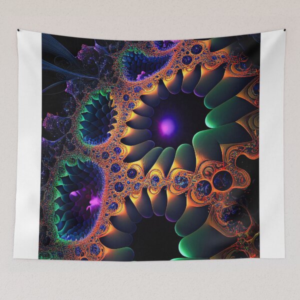 Item preview, Fractal 0031, Gorgeous Mandelbrot fractal, featuring intricate details and endless complexity designed and sold by randycolby.