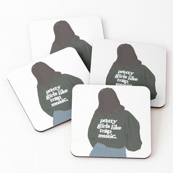 Item preview, Pretty Girls like trap music. designed and sold by Famousstickers-.