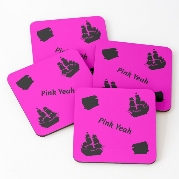 Artikelvorschau, Piratenschiff und Schatzmuster - Pink Yeah entworfen und verkauft von Pink  Yeah.
