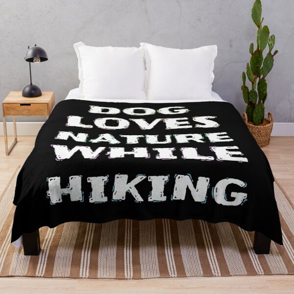 Item preview, Dog Loves Nature While Hiking designed and sold by Storiesforyou.