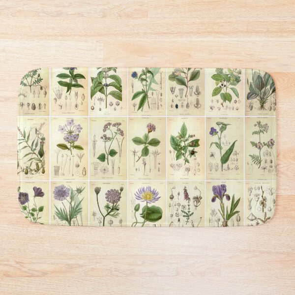 Item preview, Vintage Vegetable Drawings, Landscape, Purple, poster designed and sold by Michael Dietrich.