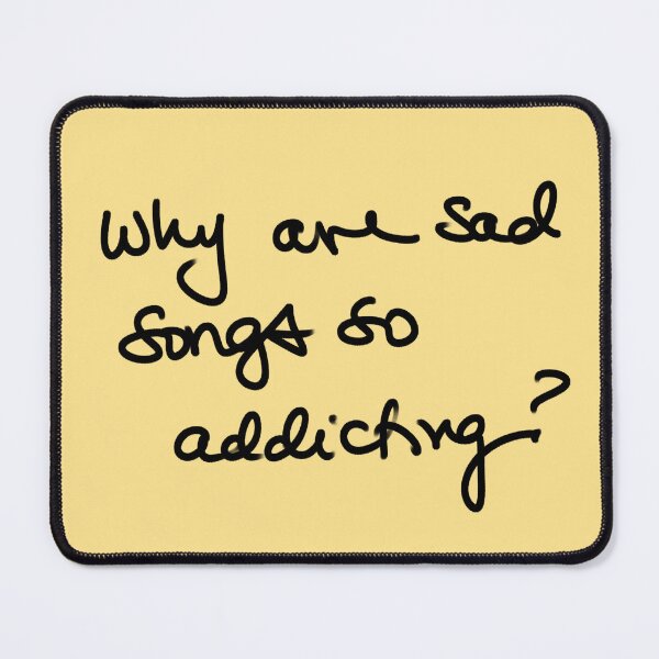 Item preview, Sad Songs designed and sold by FinapplePudding.