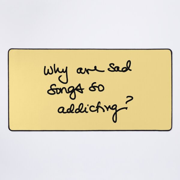 Item preview, Sad Songs designed and sold by FinapplePudding.