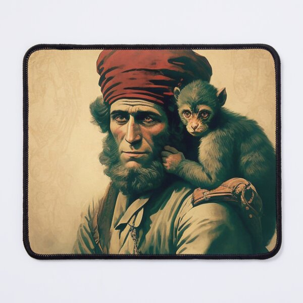 Item preview, Ottoman man with a little monkey designed and sold by ersindesign.