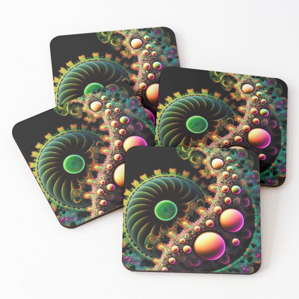 Item preview, Fractal 0037, Beautiful Mandelbrot fractal, with striking colors and captivating patterns designed and sold by randycolby.