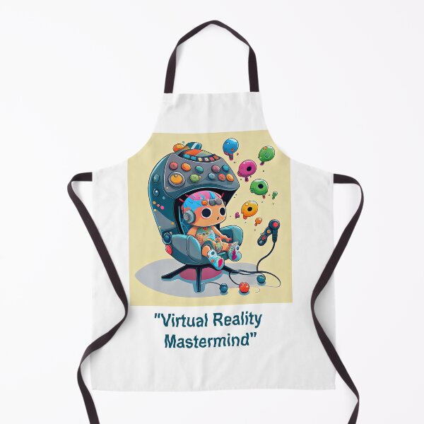 Item preview, "Virtual Reality Mastermind: T-Shirt for the Tech-savvy Kids" funny cute cartoon for gifts designed and sold by The Commitment.