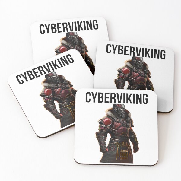 Item preview, Cyber viking warrior cyberpunk designed and sold by StarDust43.