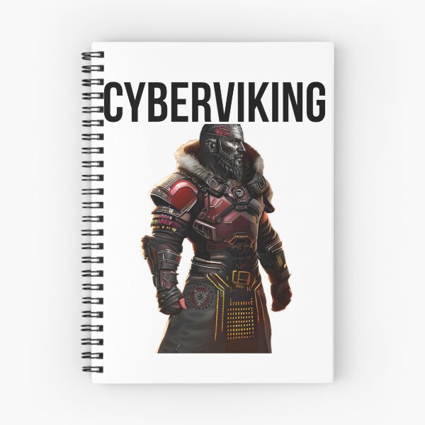 Item preview, Cyber viking warrior cyberpunk designed and sold by StarDust43.