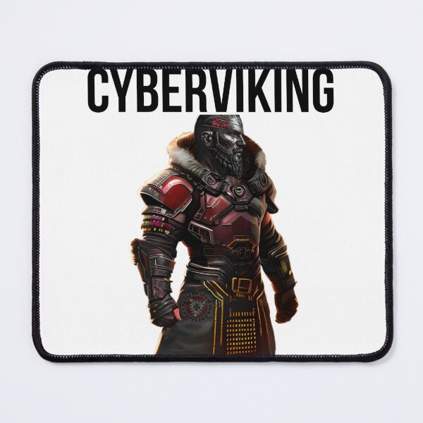 Item preview, Cyber viking warrior cyberpunk designed and sold by StarDust43.