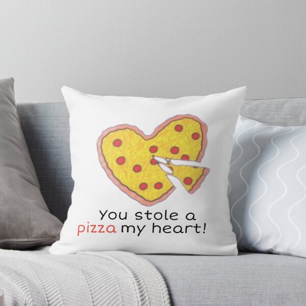 Artikelvorschau, Du hast mir eine Pizza gestohlen - Lustiger Valentinstag entworfen und verkauft von DuaaSiddiqui.