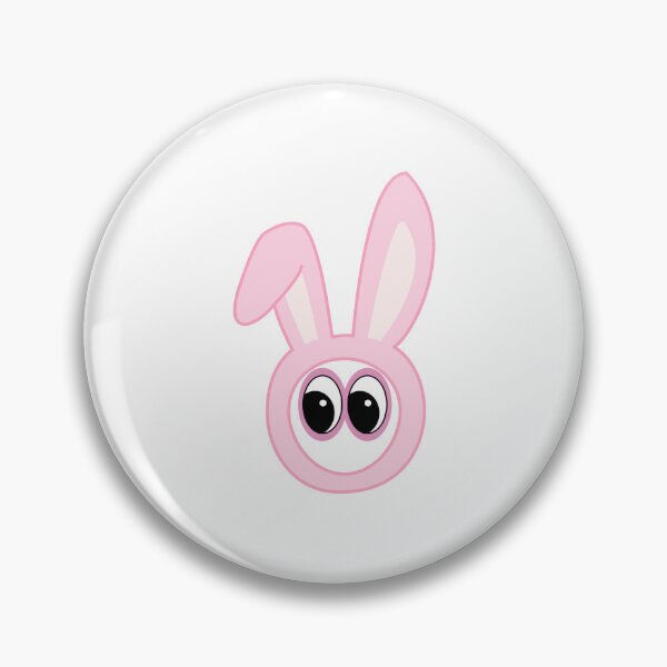 Item preview, Pink Easter Bunny Ears Big Google Eyes  designed and sold by Drnksuzys.