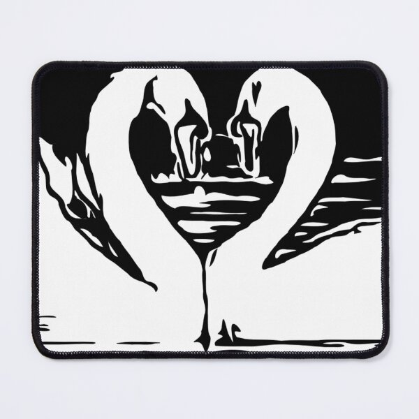 Item preview, Swan Love birds designed and sold by OneUpArtDesigns.