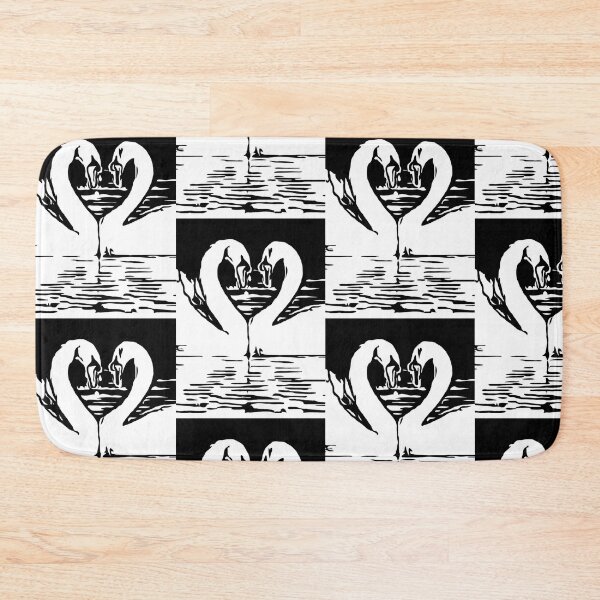 Item preview, Swan Love birds designed and sold by OneUpArtDesigns.