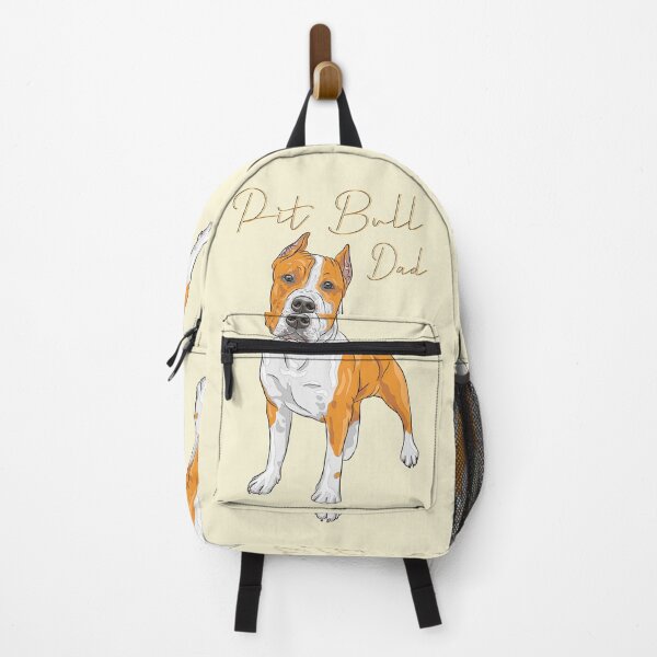 Item preview, Dog illustrasi Pitbull dad designed and sold by Pasar Raya.