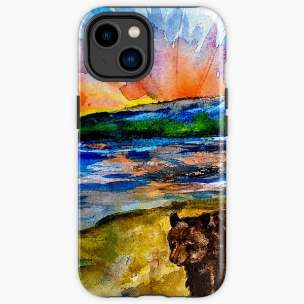 Big Bear Lake .. Bear walking iPhone Tough Case
