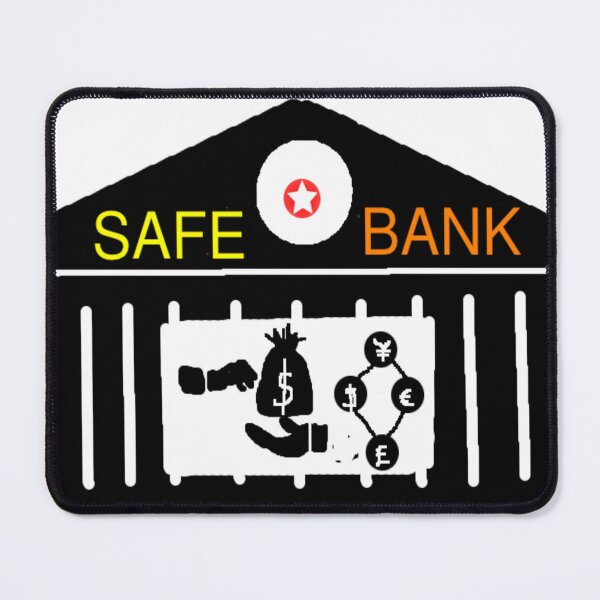 Item preview, Safe Banking Illustration designed and sold by 3triadstore.