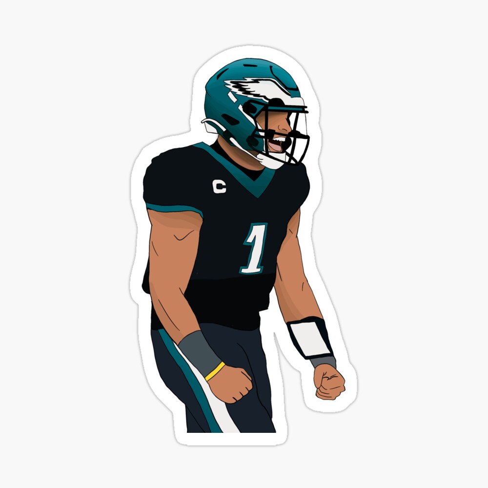 Philadelphia Eagles Jalen Hurts it's a Philly thing caricature