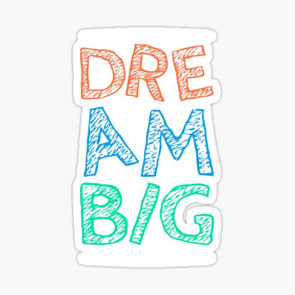Item preview, Dream Big	 designed and sold by CryptoLuke.